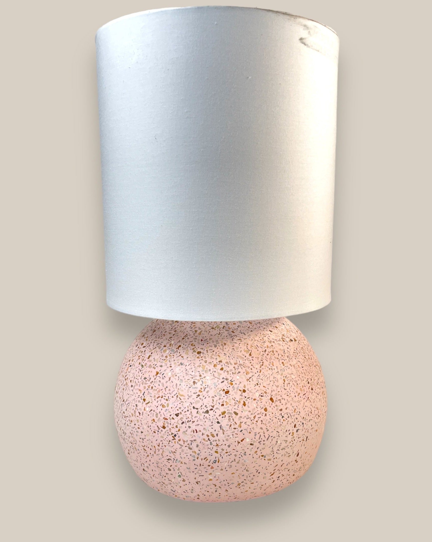 Pink Terrazzo Kids Table Lamp by Crate & Kids