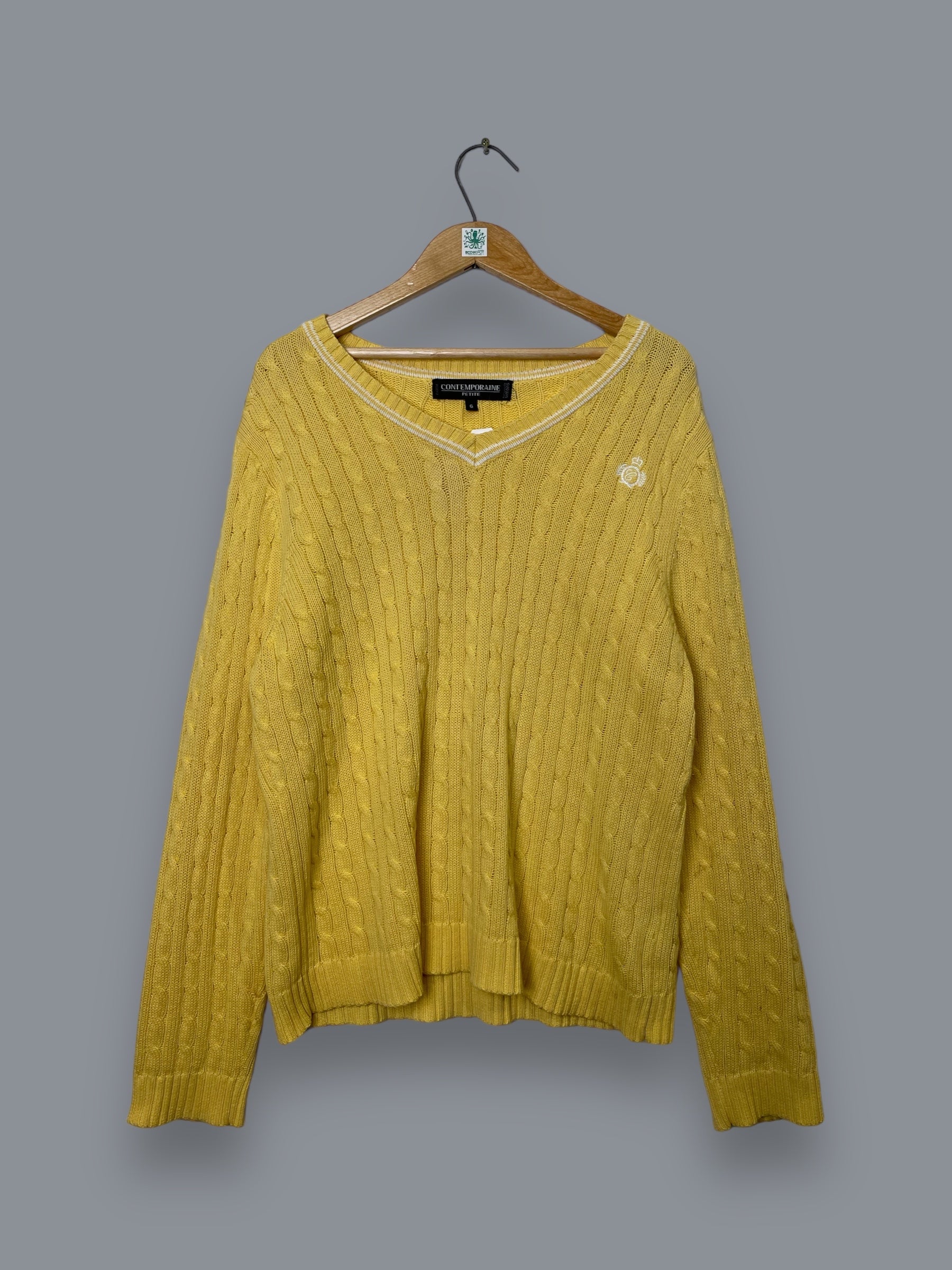 Gold pullover online sweater