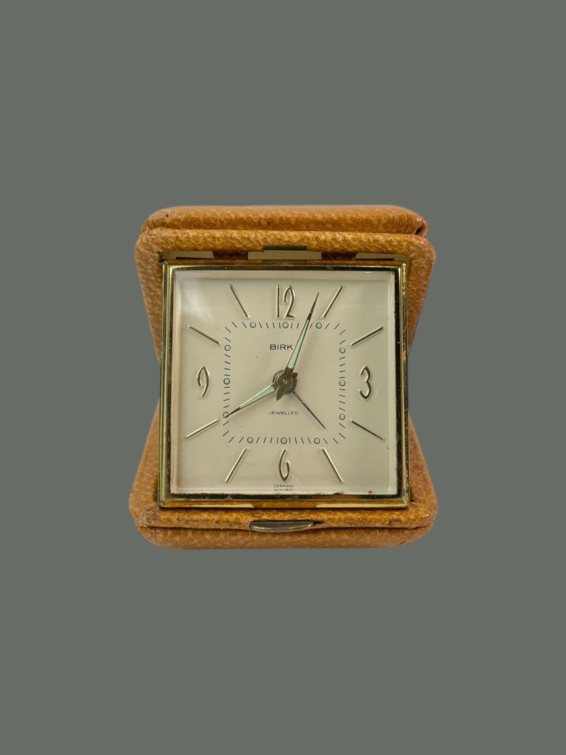 Vintage Foldable Birks Travel Alarm Clock