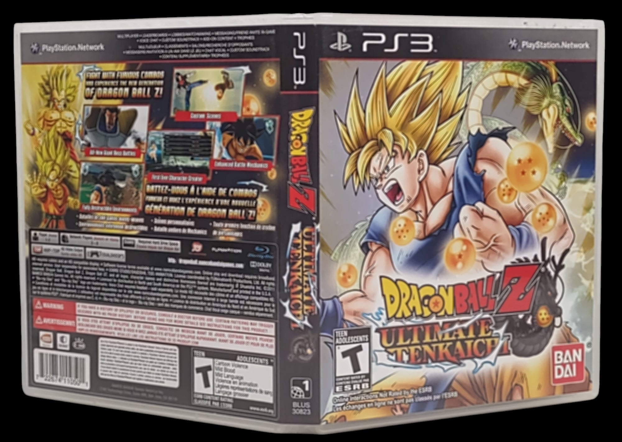 PS3 PlayStation 3 , Dragon Ball Z Ultimate Tenkaichi, – Éco-Dépôt