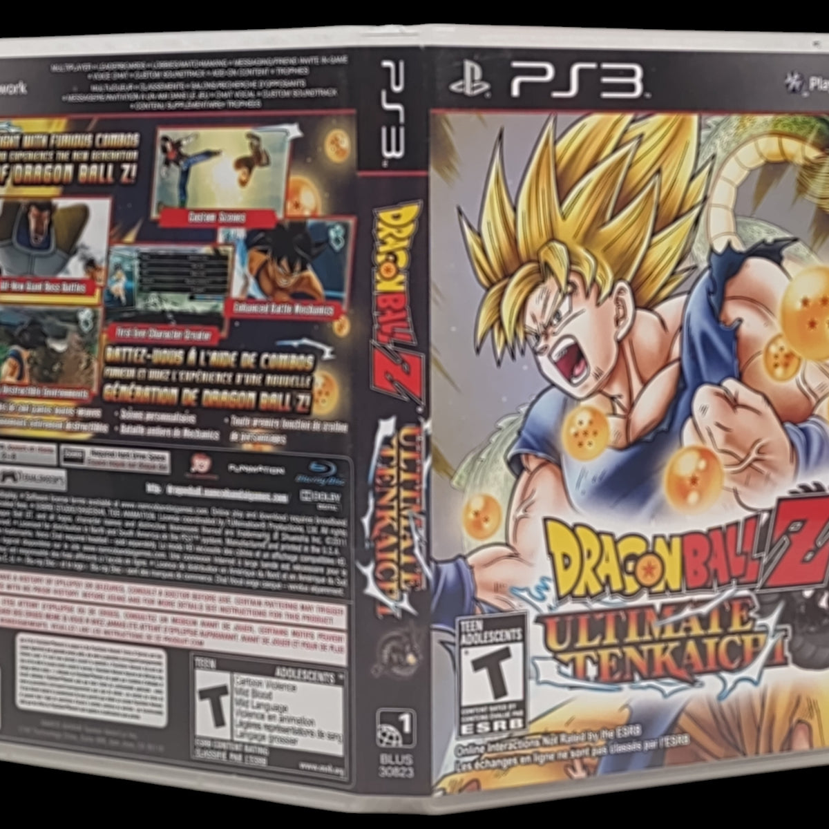 Jeu PS3 Dragon Ball Z Ultimate Tenkaichi - Version PAL - Complet En Boîte - Bon état