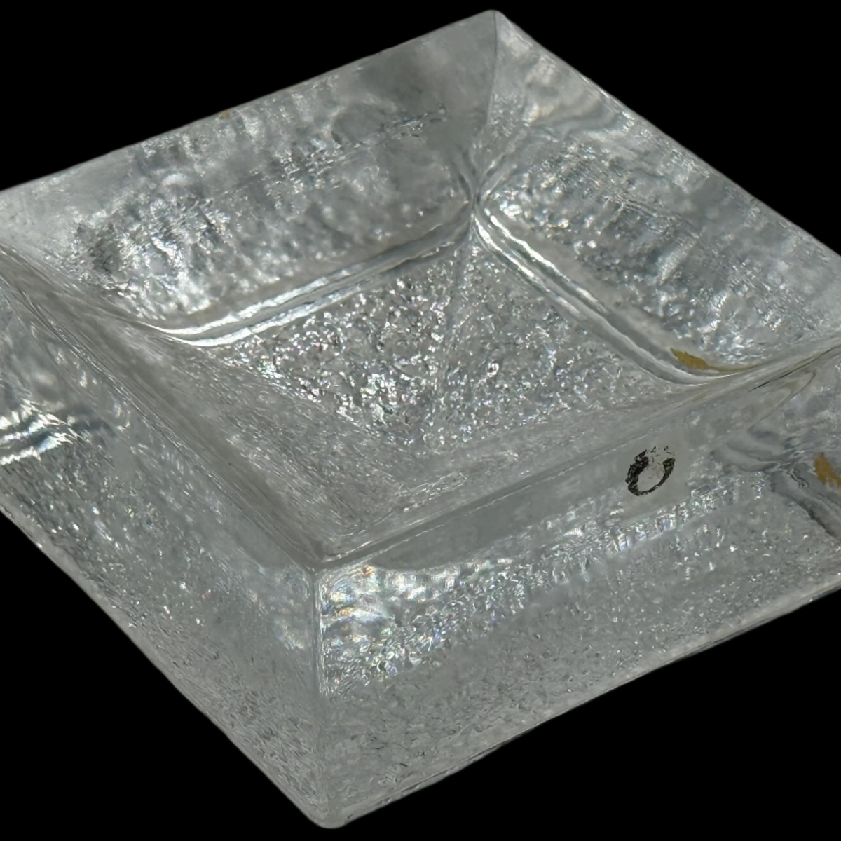 Vintage Pukeberg Sweden Art Glass Ashtray – Eva Englund Design