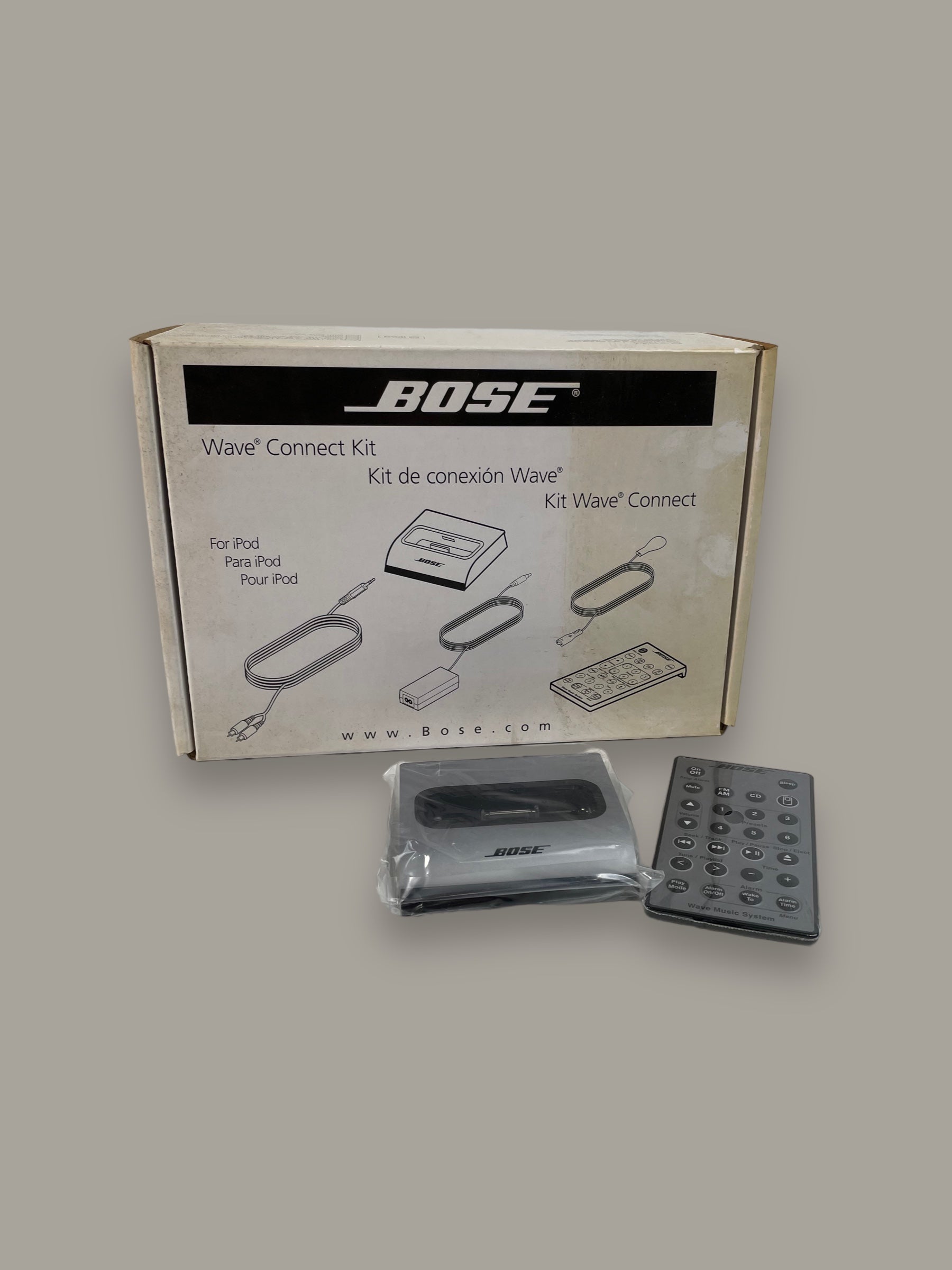 Kit de connexion Bose Wave pour iPod - Neuf 
