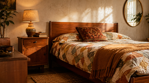 How to Furnish a Vintage Bedroom on a $400 Budget