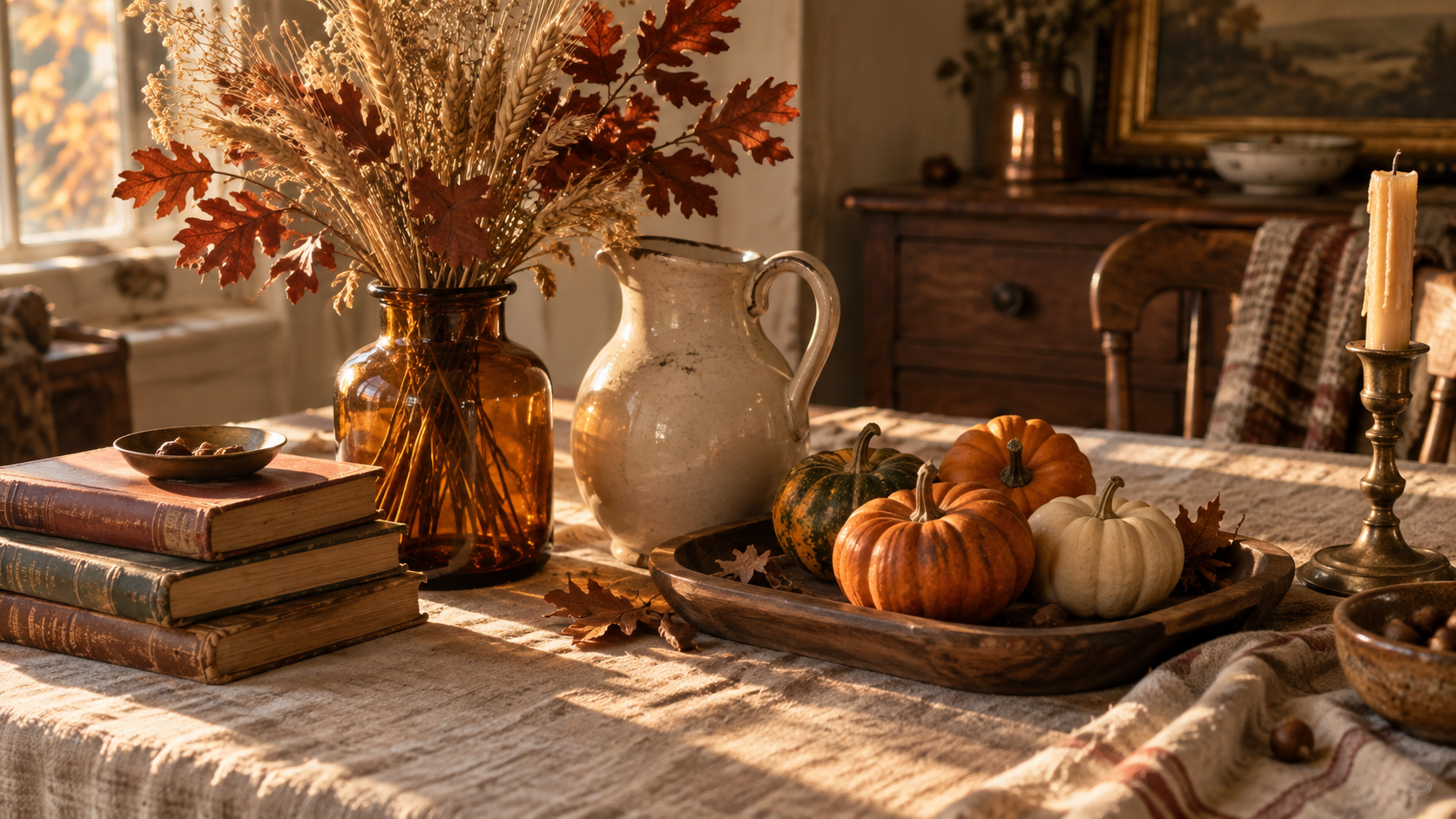 DIY Fall Decor Ideas: 5 Thrifted Projects for a Cozy Montreal Home