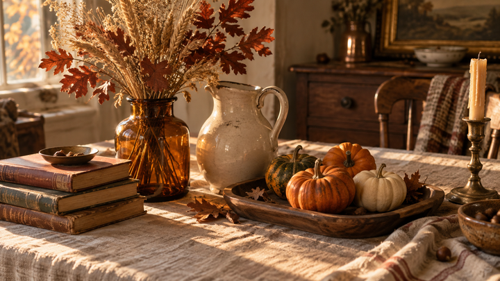 DIY Fall Decor Ideas: 5 Thrifted Projects for a Cozy Montreal Home