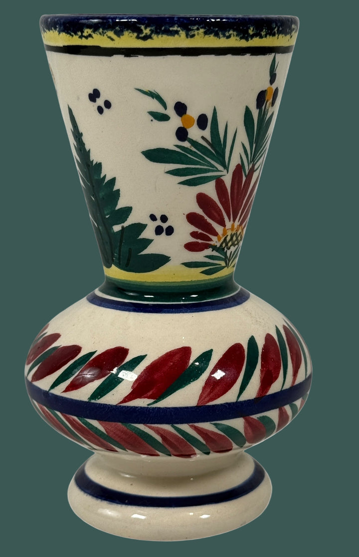 Vintage HB Henriot Quimper Faïence Vase – Décor D201 Forme F101
