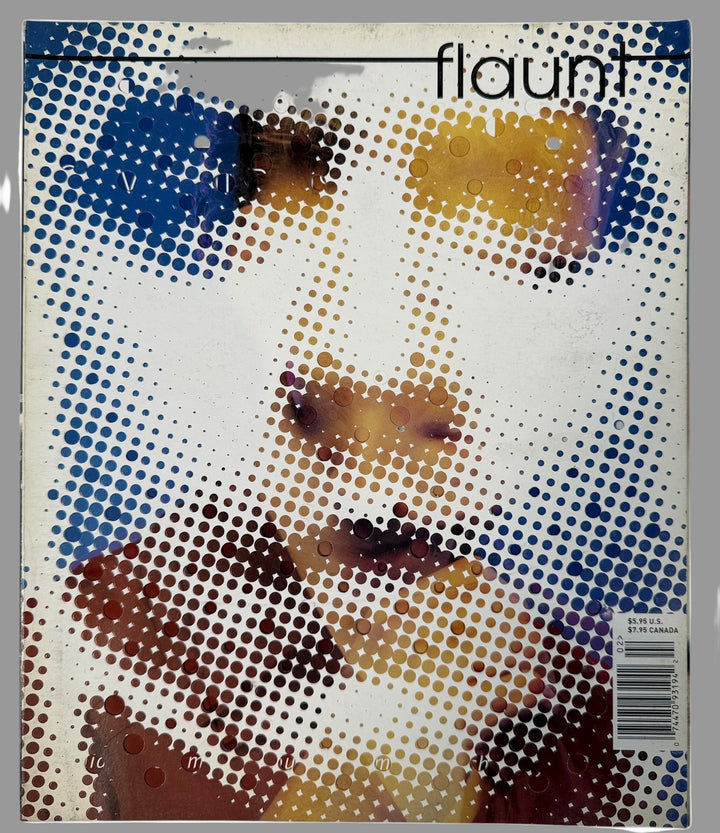 Flaunt Issue 12 featuring Giovanni Ribisi, with Robert Heinecken photo essay and Diesel StyleLab ad. Rare early-2000 art and fashion collectible.