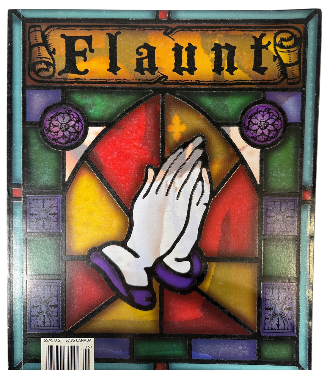 Flaunt Magazine April 2001 Issue #23 featuring Christina Ricci, Gorillaz &amp; Ethan Suplee. Early 2000s cult magazine collectible in good condition.