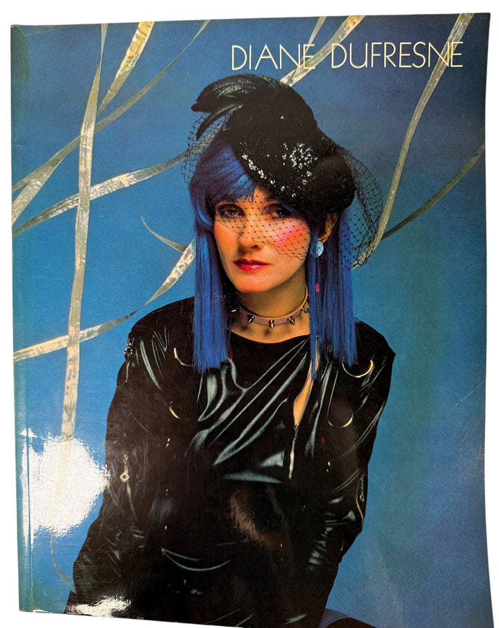 Rare 1982 Diane Dufresne songbook by Éditions Sidonie, Paris. Includes 23 Luc Plamondon songs. A collectible piece of Quebec chanson history.