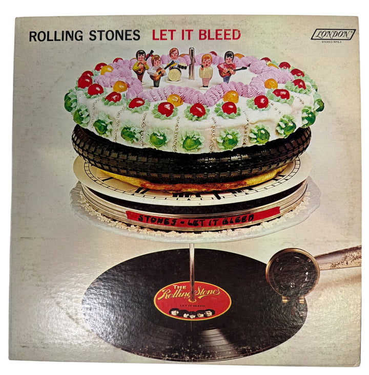 1969 Rolling Stones Let It Bleed LP (Canadian London NPS-4) – classic rock, collectable stereo vinyl, great value, rare poster variant possible.