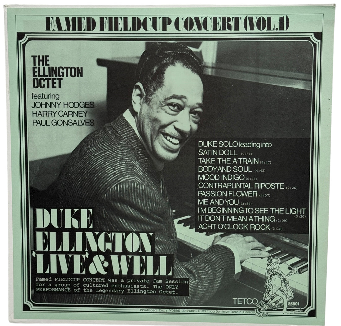 Vintage Duke Ellington Octet LP – Famed Fieldcup Concert Vol 1