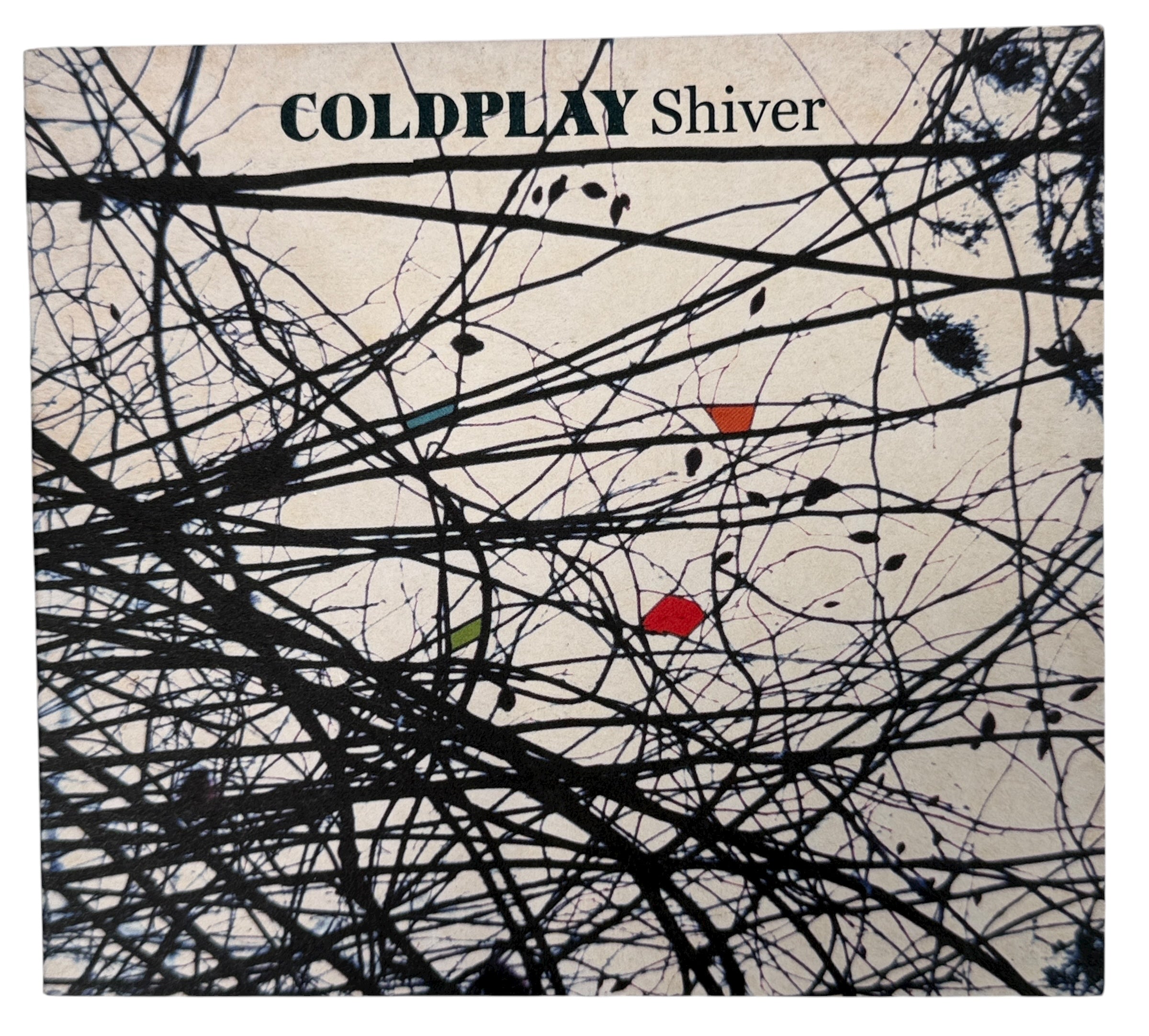 Coldplay Shiver 2000 UK CD single on Parlophone. VG+ disc in original gatefold sleeve. Includes For You and Careful Where You Stand. Ships from Canada.