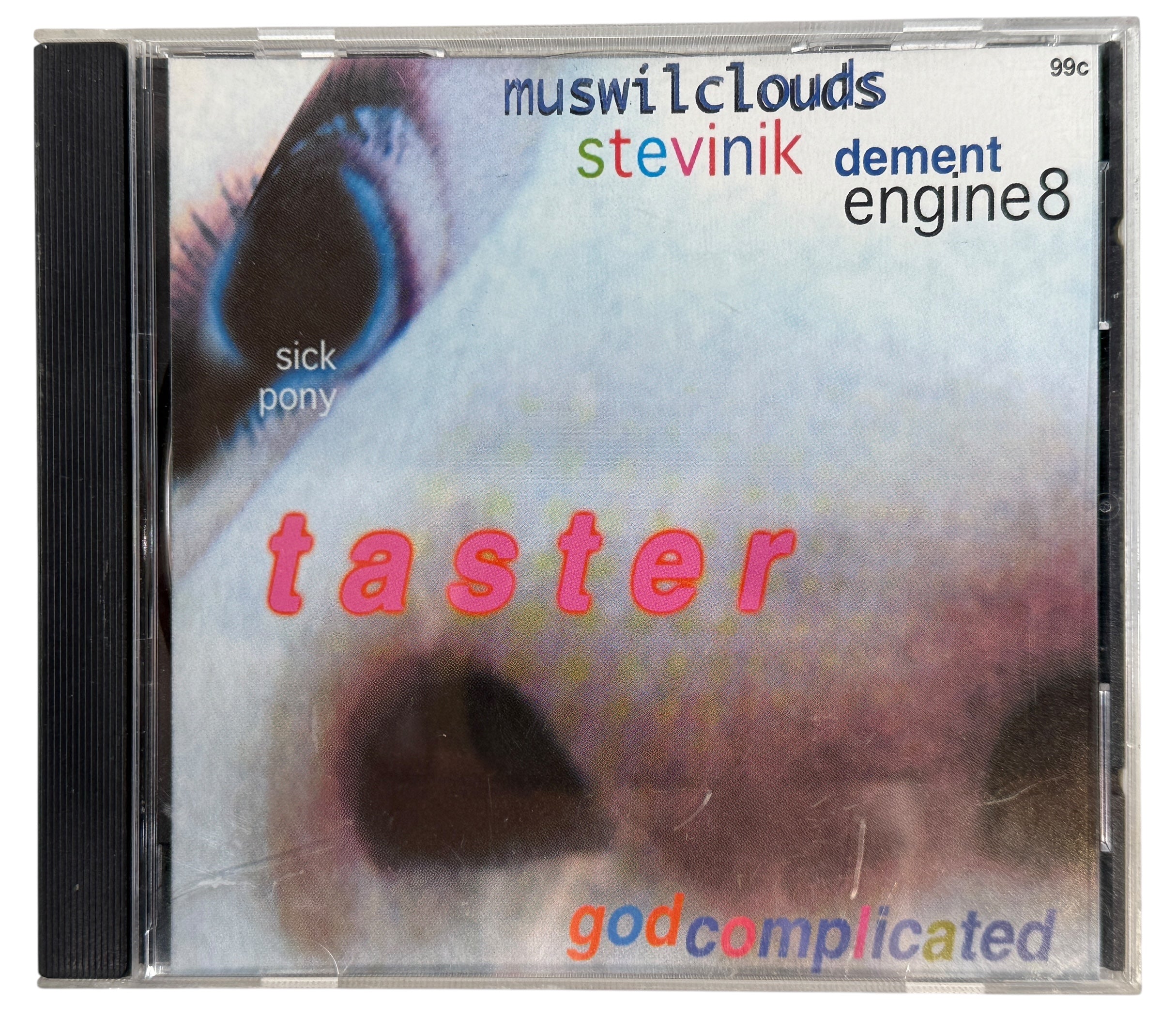 1999 UK experimental electronic CD by Taster on Hottam Records. Obscure indie IDM release with abstract artwork. Original pressing in VG+ condition.