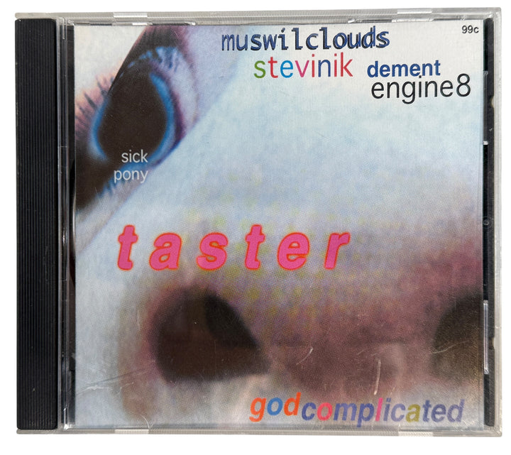 1999 UK experimental electronic CD by Taster on Hottam Records. Obscure indie IDM release with abstract artwork. Original pressing in VG+ condition.