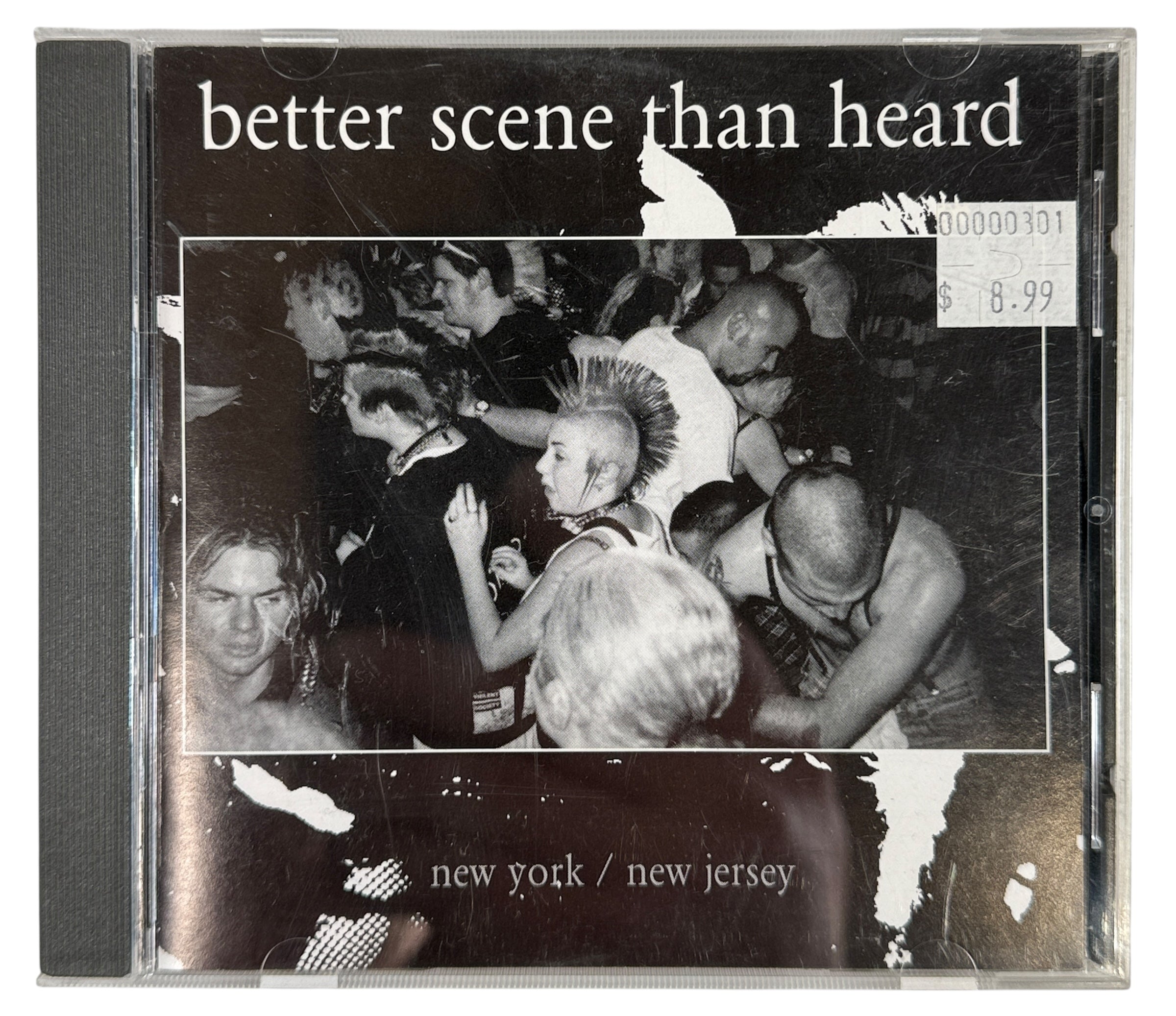 1990s NY/NJ hardcore punk compilation CD on Trailer Park Records featuring Urban Riot, Hudson Falcons and more. Rare regional scene release.