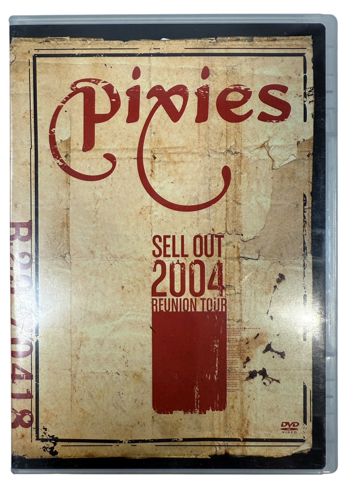 Official Pixies Sell Out 2004 Reunion Tour DVD featuring full live concert plus bonus festival performances. Dolby Digital 5.1. Tested, VG condition.