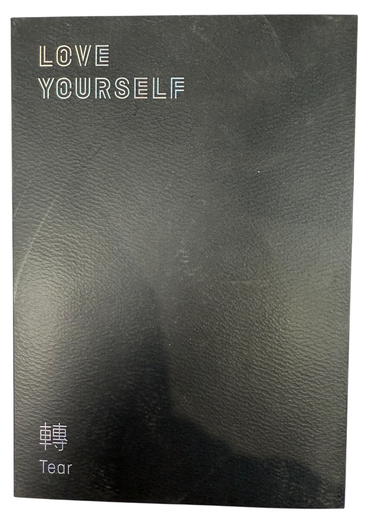 2018 BTS Love Yourself Tear album. Official Big Hit release with CD, photobook and inserts. Complete, clean copy. Ships from Canada.