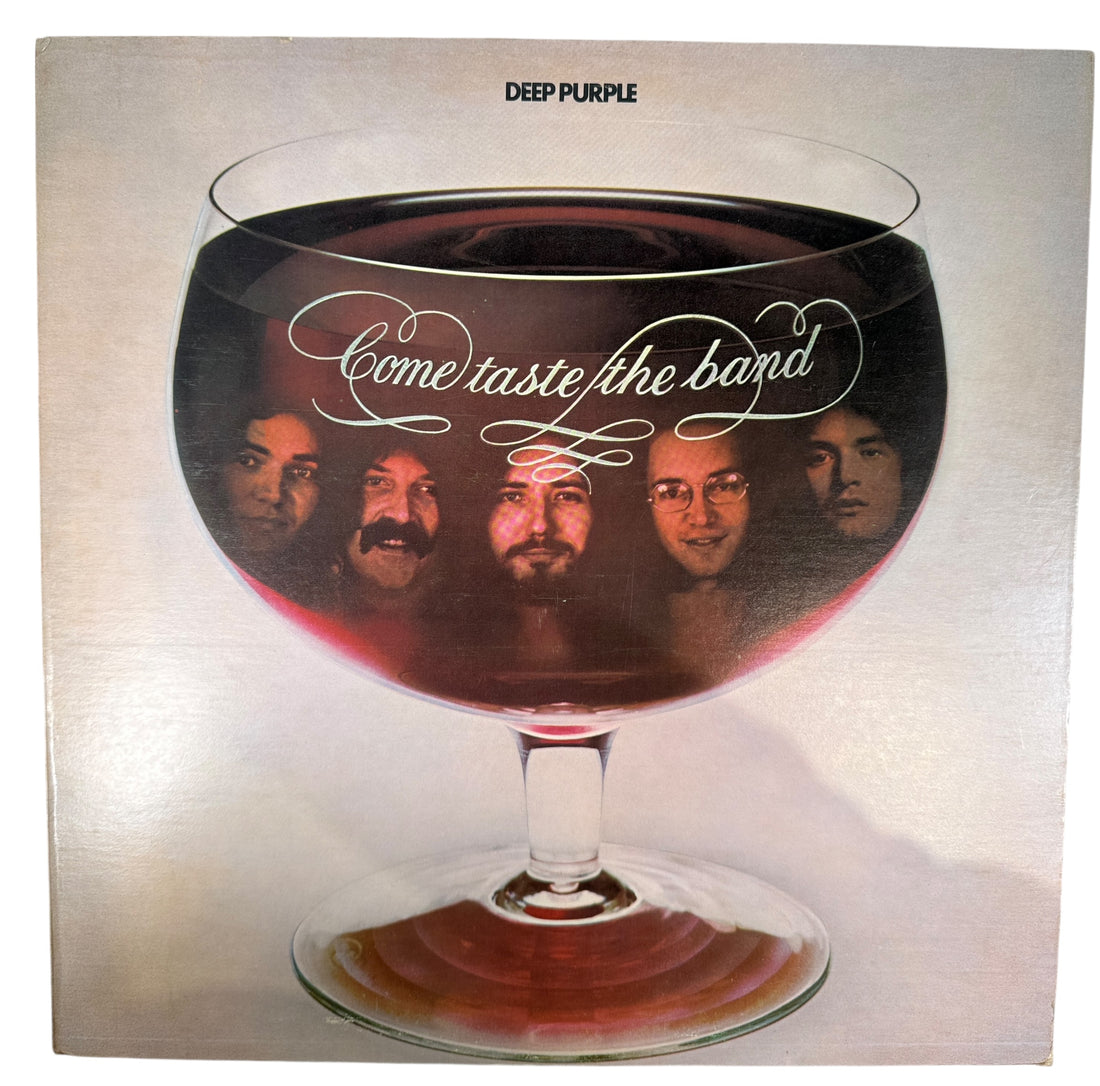 1975 Deep Purple Come Taste the Band LP on Warner Bros. Canadian pressing. VG+ vinyl, VG sleeve, classic hard rock from the Tommy Bolin era.