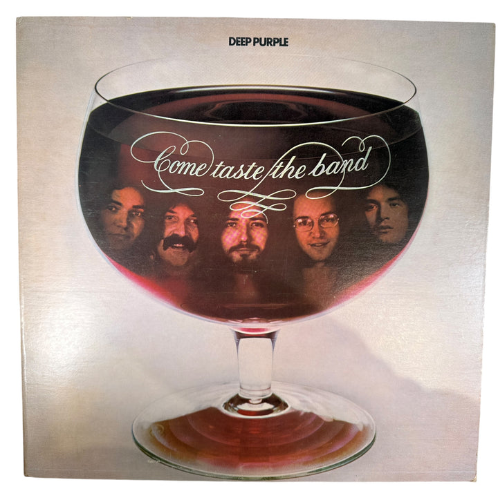 1975 Deep Purple Come Taste the Band LP on Warner Bros. Canadian pressing. VG+ vinyl, VG sleeve, classic hard rock from the Tommy Bolin era.