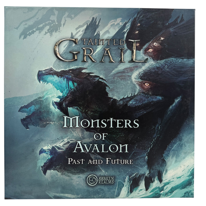 Out-of-print Tainted Grail Monsters of Avalon expansion with 20 miniatures and 22 cards. Complete, unpainted, excellent condition.