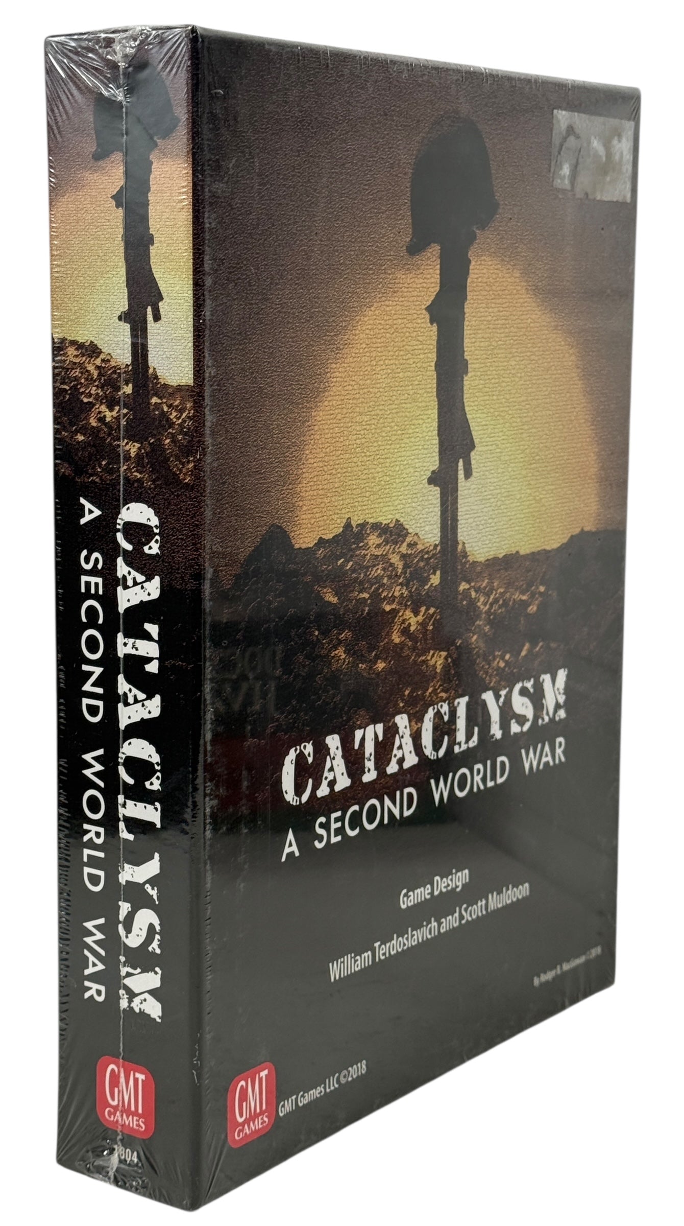 Sealed GMT Cataclysm grand strategy WWII board game. Collector-grade 2018 print with mounted maps and counters. Rare sealed copy. Ships from Canada.
