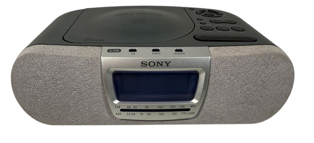 Radio-réveil CD AM/FM Sony Dream Machine ICF-CD830 - TESTÉ - – Éco ...