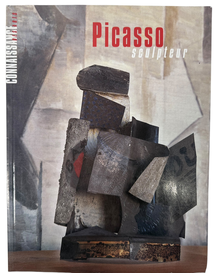 Picasso sculpture retrospective hors série catalog from 2000 Pompidou exhibition with YSL Rive Gauche back cover ad. Collectible for art and fashion archives.