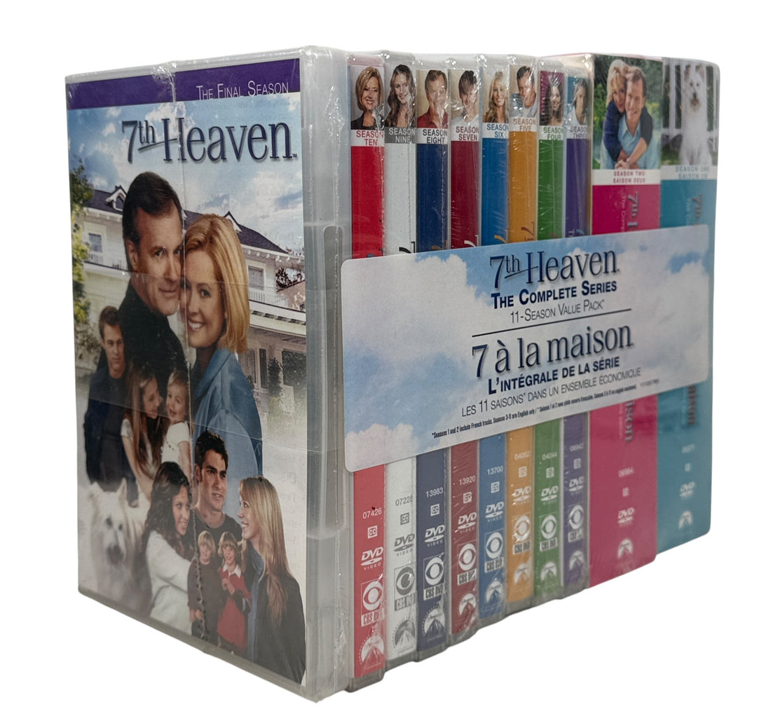 Sealed 7th Heaven Complete Series DVD Set 11 Seasons., Canadian - Bilingual