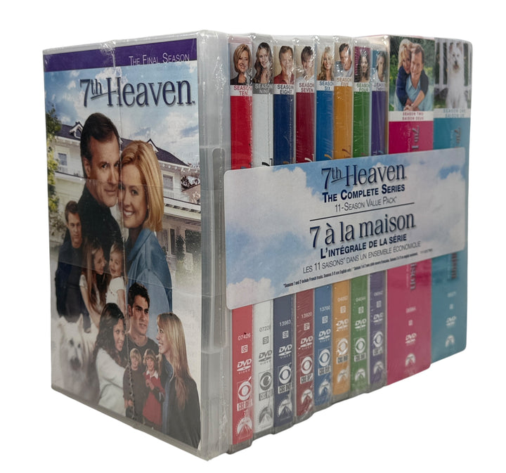Sealed 7th Heaven Complete Series DVD Set 11 Seasons., Canadian - Bilingual
