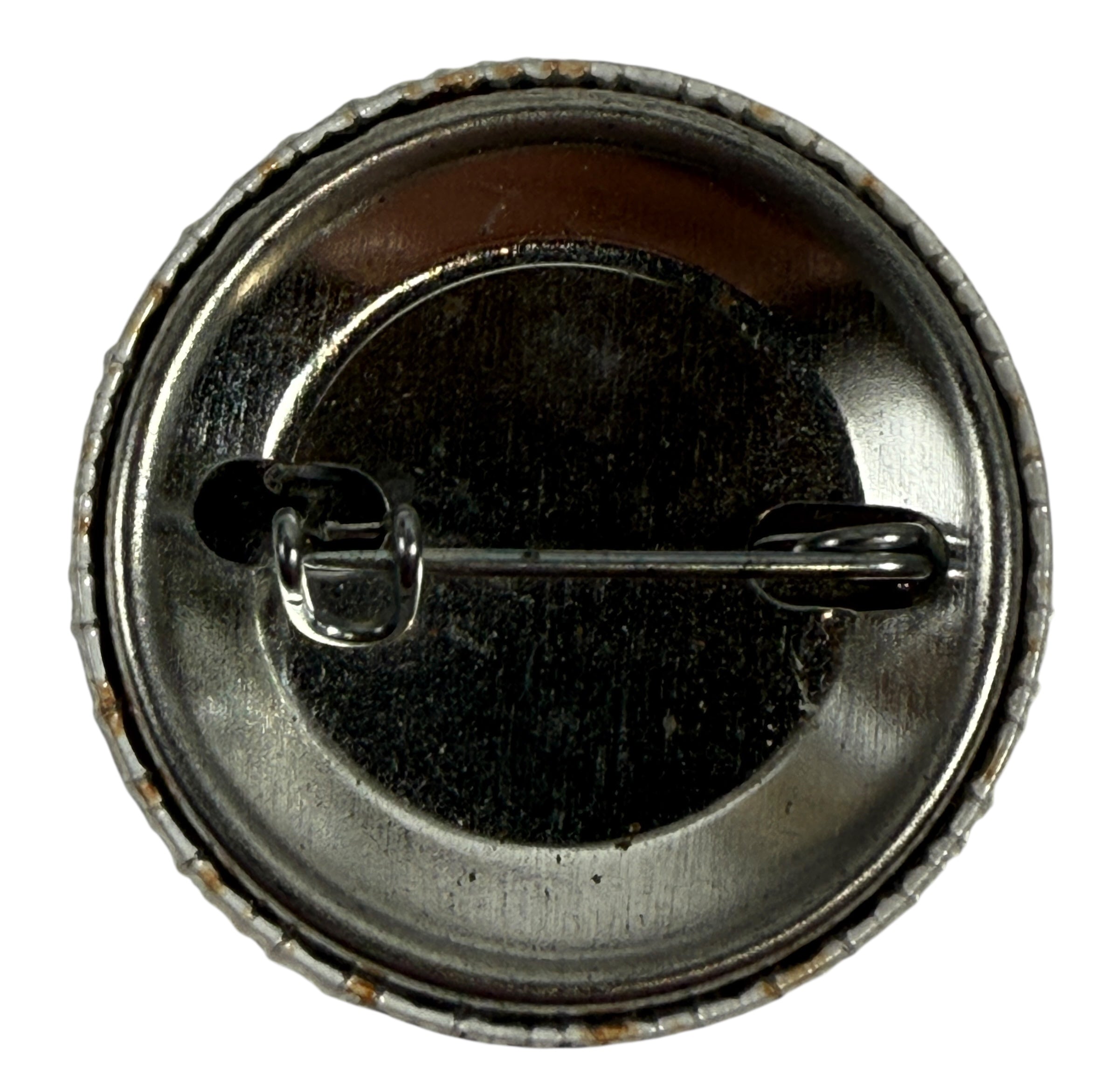 Badge rétro Pan Am – Logo Globe Bleu par Lindberg / Lea-Kim