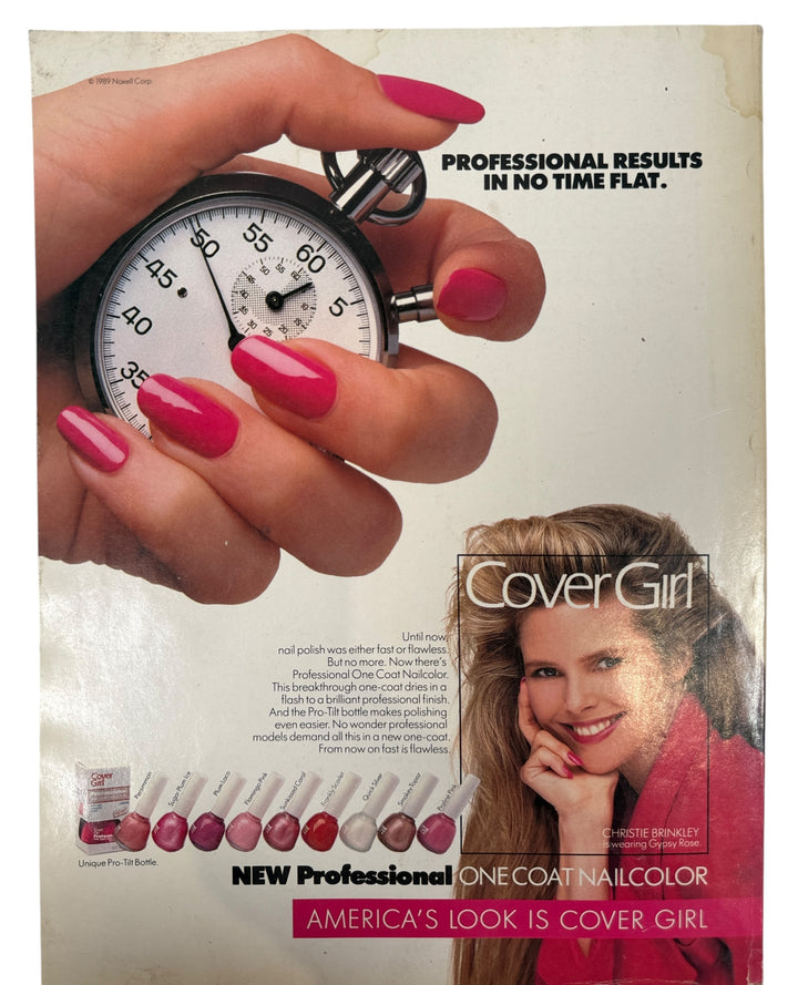 Vogue July 1989 – Tatjana Patitz by Herb Ritts