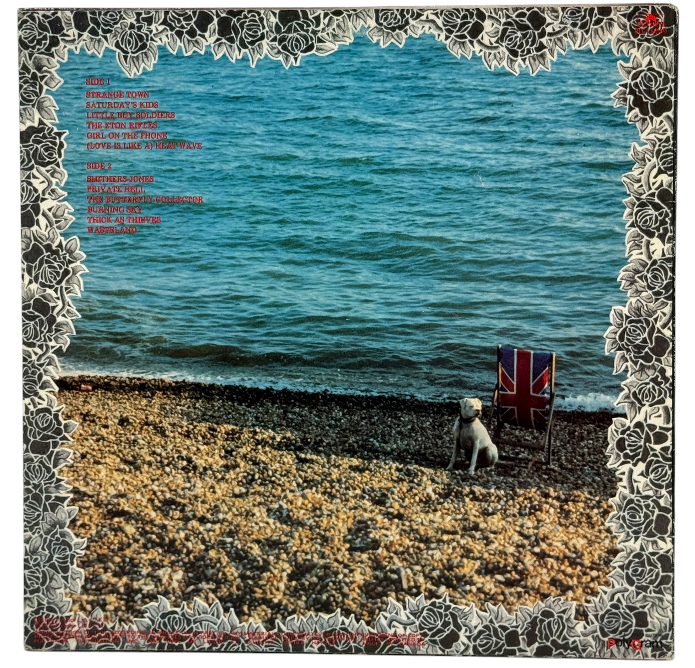 Vintage 1979 The Jam Setting Sons LP on Polydor, U.S. pressing. VG play copy with clean labels and original sleeve. Classic Mod Revival essential.