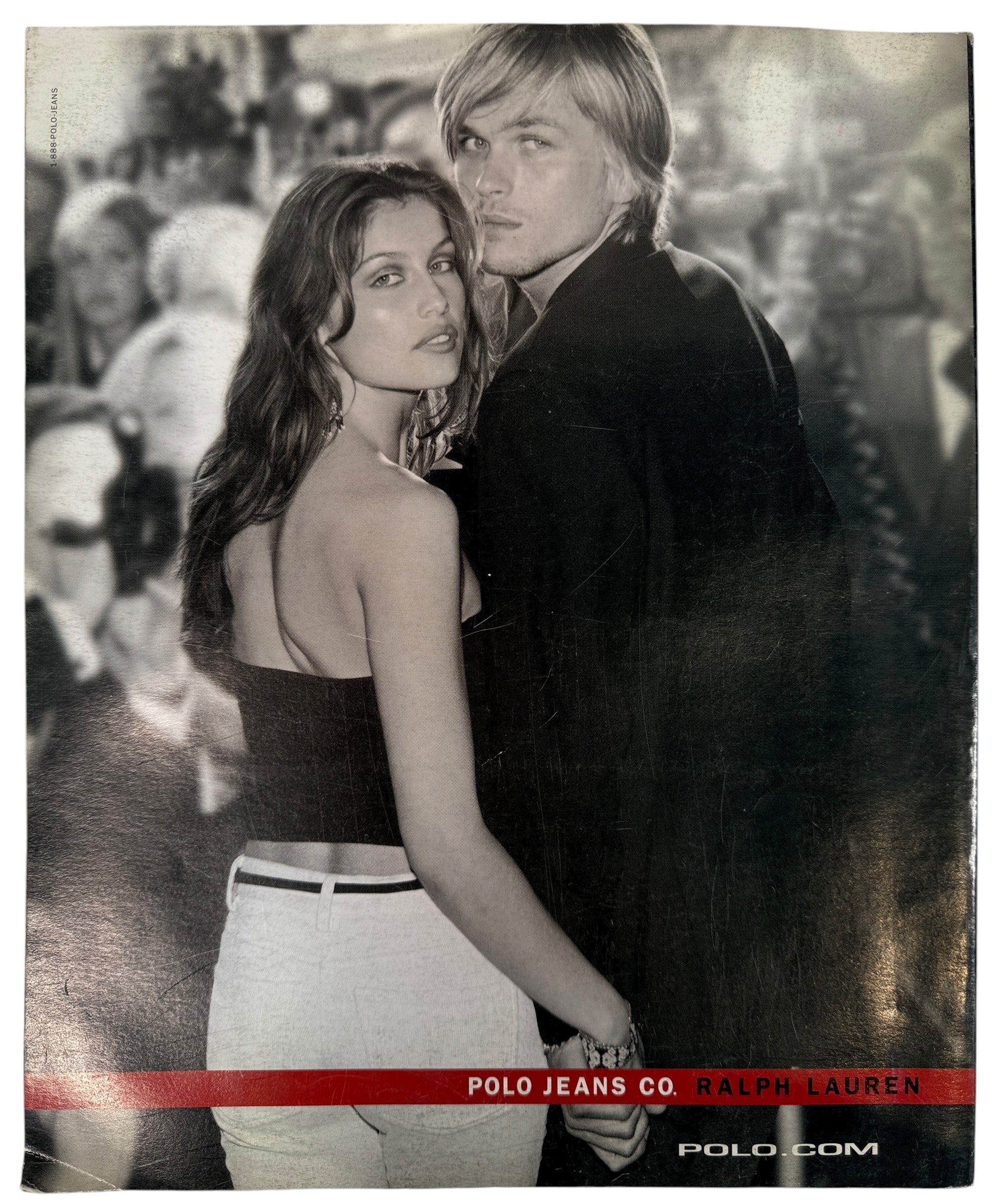 Flaunt Magazine Second Anniversary Nov 2000. Gold-foil mosaic cover, VG condition, clean pages. Rare early collector issue for fashion and design fans.