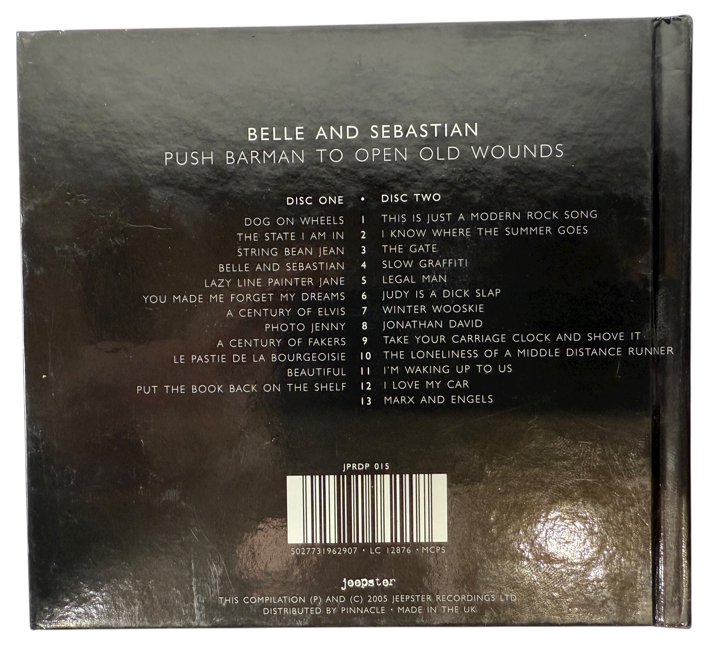 Belle & Sebastian Push Barman to Open Old Wounds 2CD Digibook