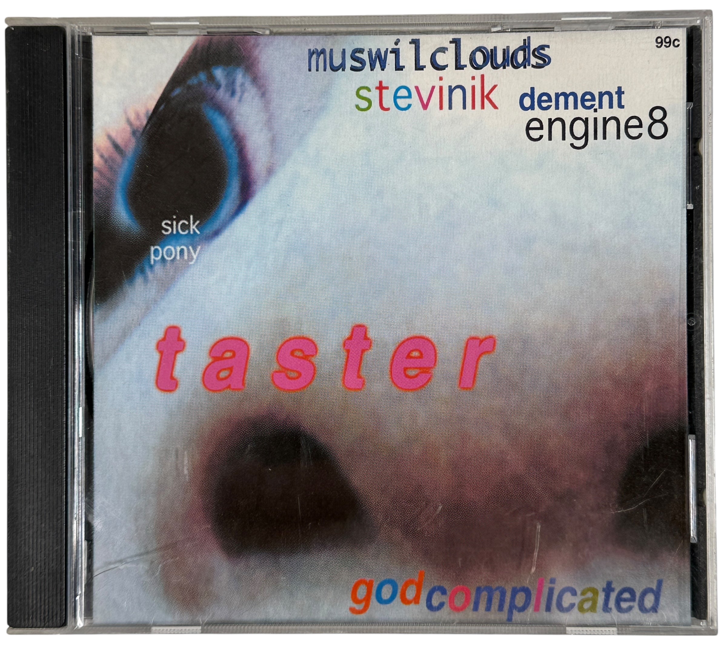 1999 UK experimental electronic CD by Taster on Hottam Records. Obscure indie IDM release with abstract artwork. Original pressing in VG+ condition.