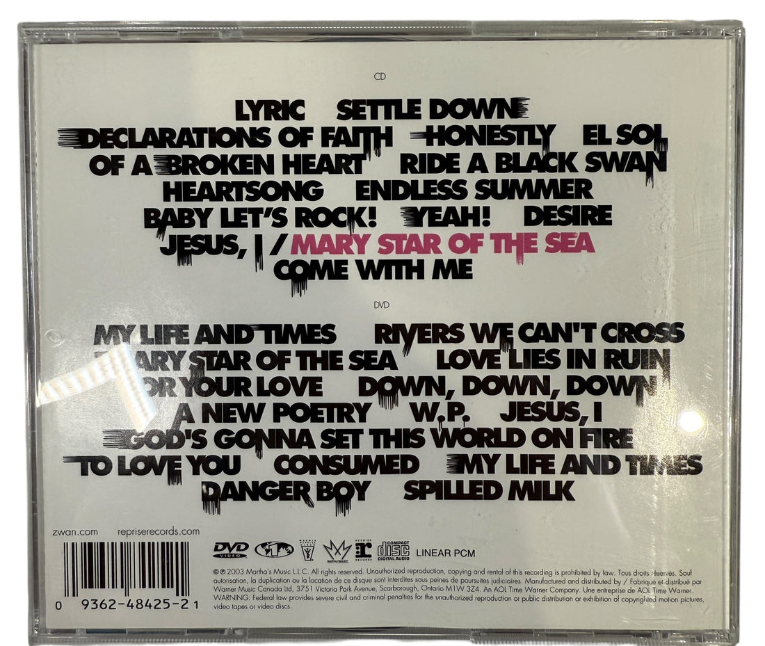 Original 2003 Zwan Mary Star of the Sea 2 CD set on Martha’s Music. Billy Corgan post–Smashing Pumpkins project. Complete and VG+.