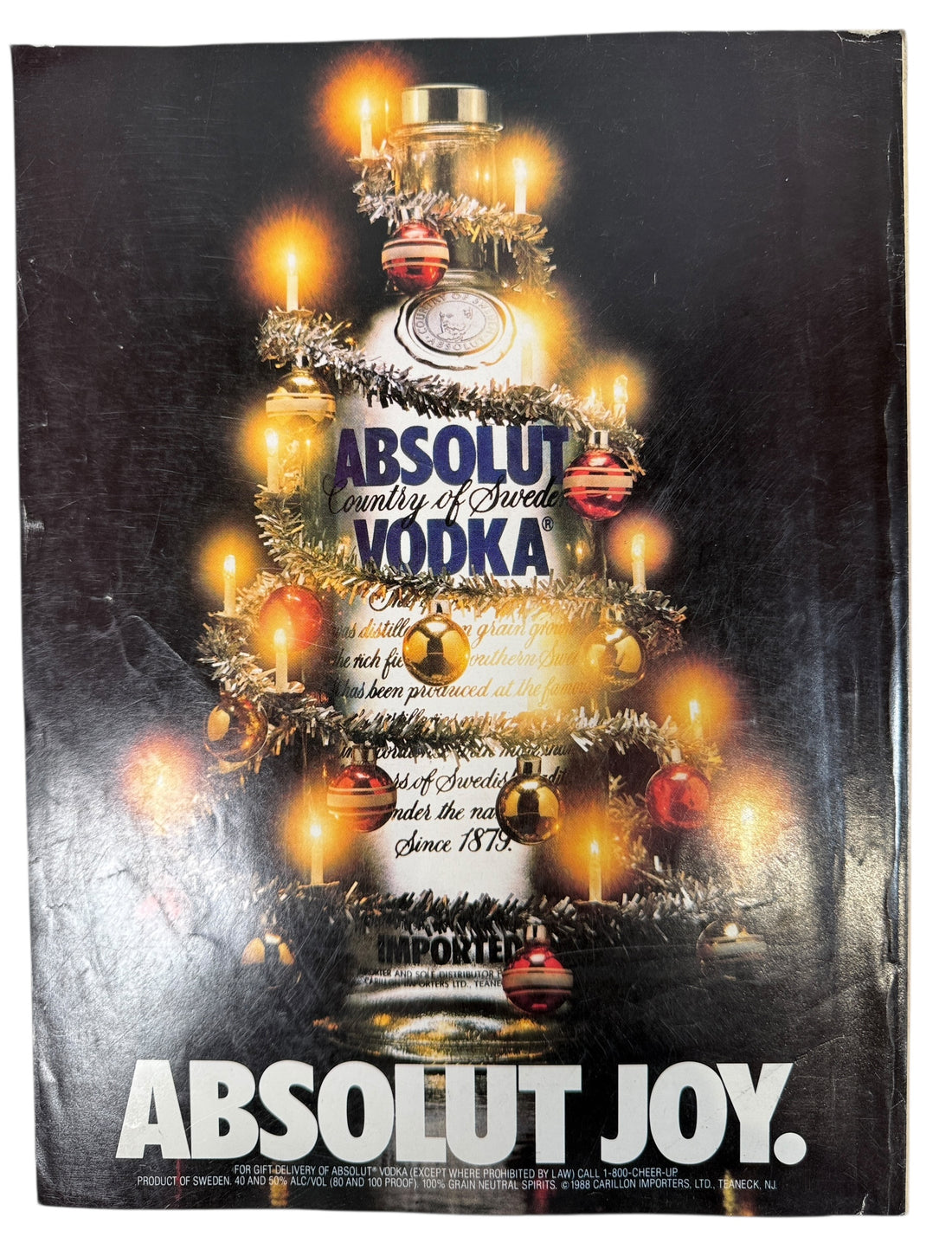 Vogue December 1988, Style on Holiday Issue.