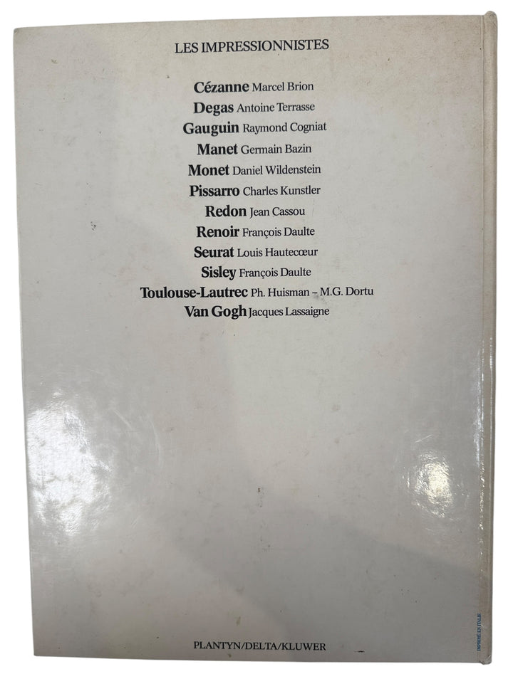 Vintage French Gauguin art monograph by Raymond Cogniat. Les Impressionnistes series, printed in Italy c.1974, with colour plates and essays.