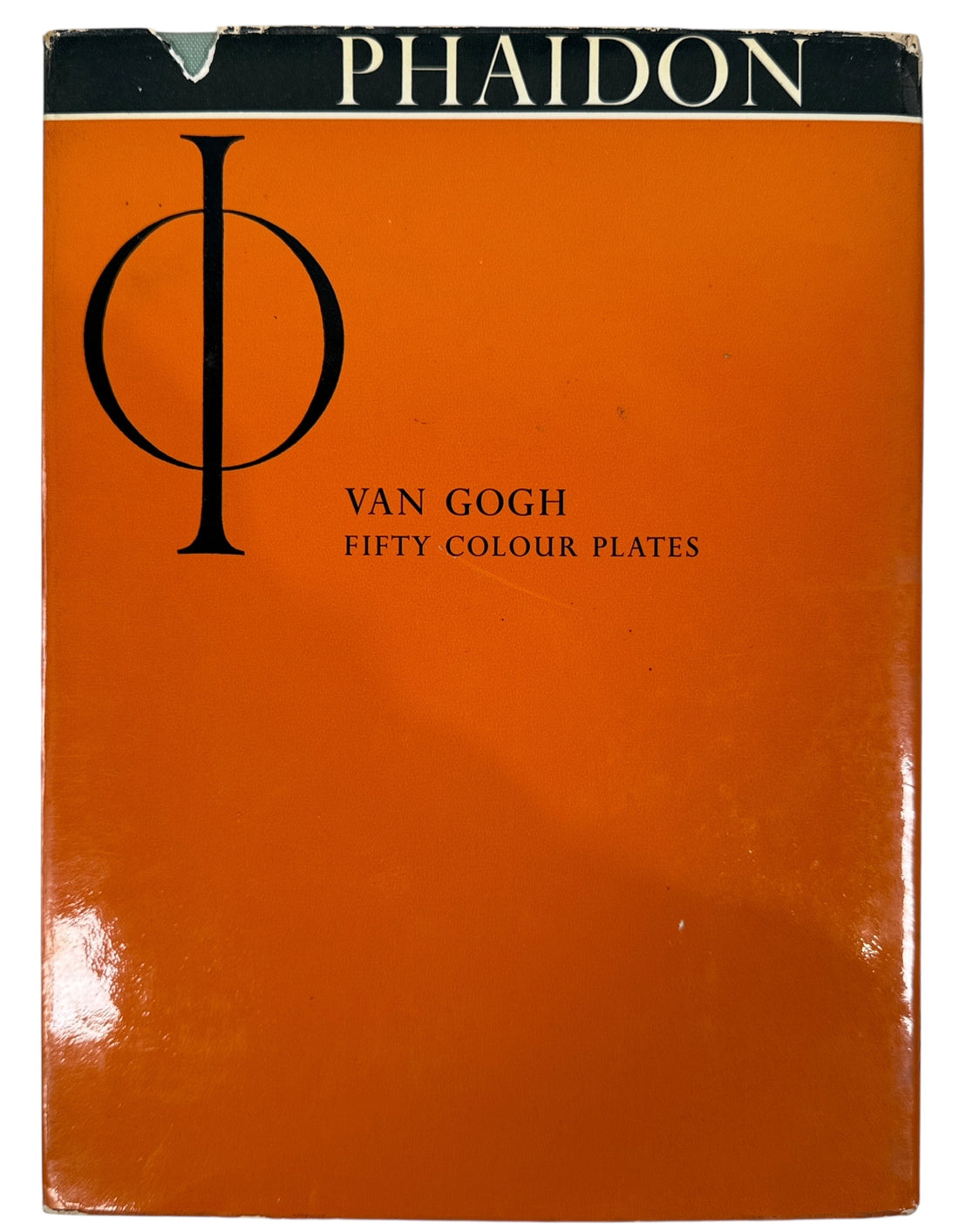 Mid-century Phaidon Van Gogh art book with 50 colour plates. Original dust jacket present with wear. Classic collector reference. Ships from Canada.