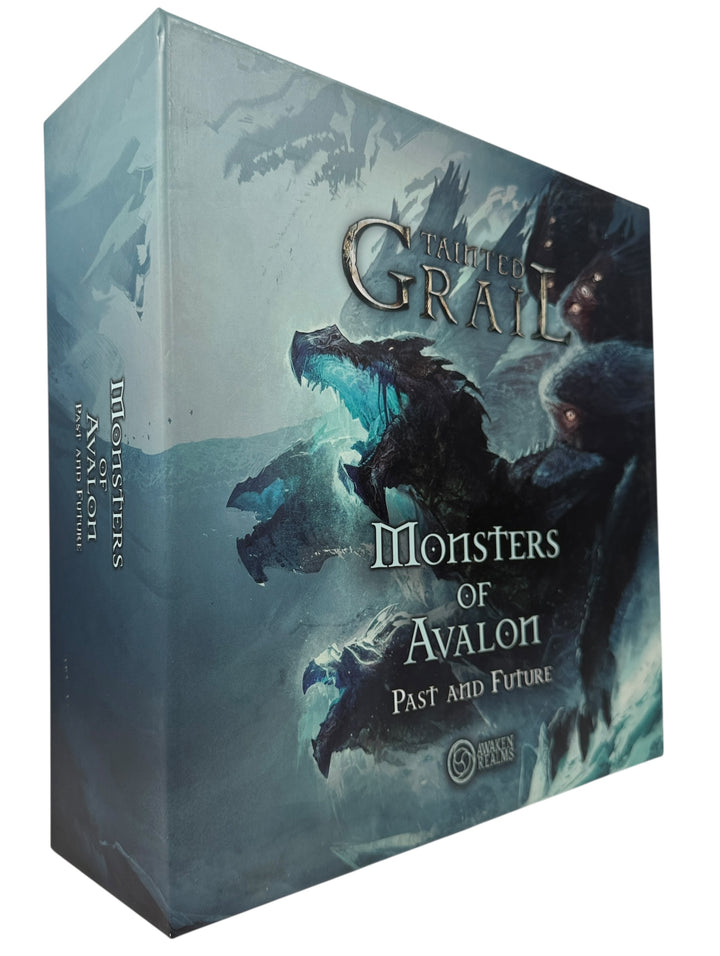 Out-of-print Tainted Grail Monsters of Avalon expansion with 20 miniatures and 22 cards. Complete, unpainted, excellent condition.