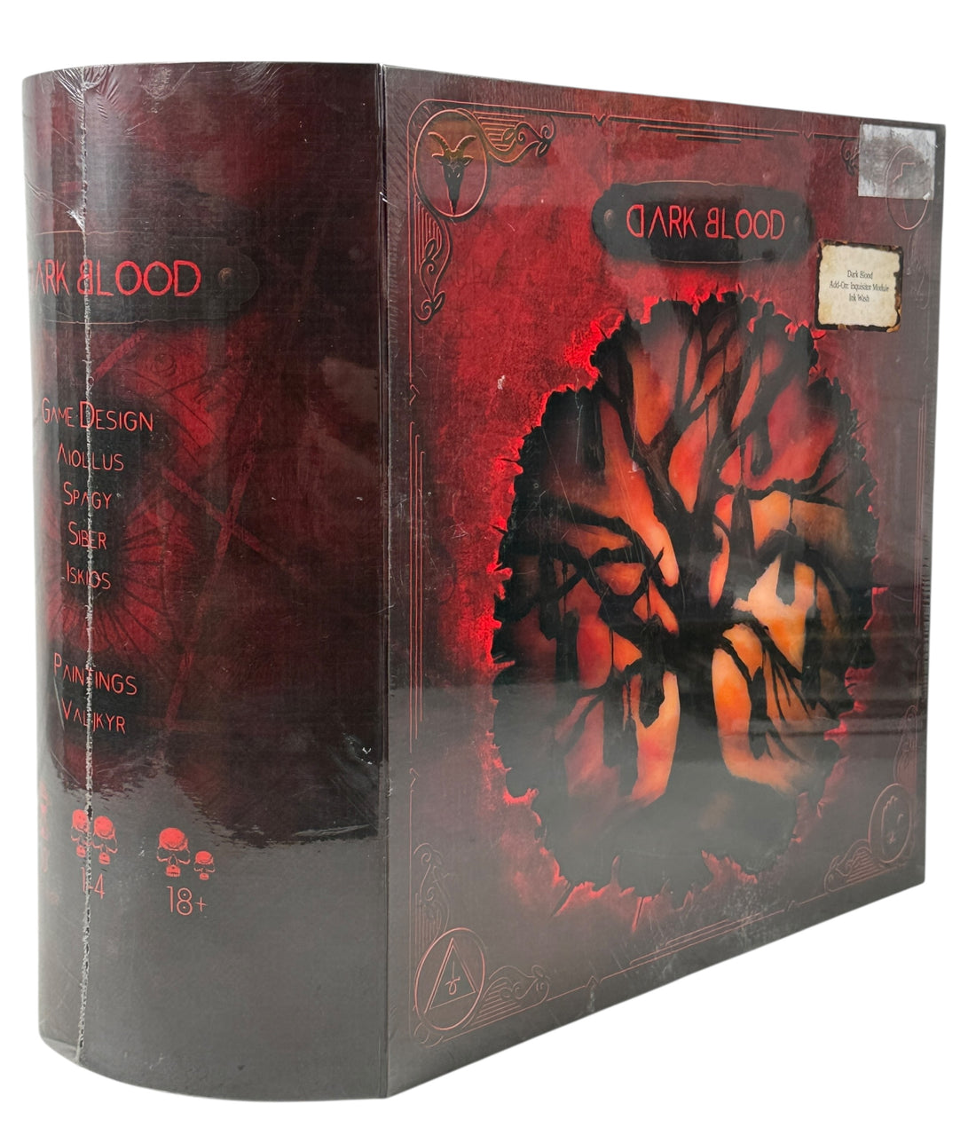 Rare Dark Blood Inquisitor Module ink-wash expansion from Kickstarter. Dark fantasy miniatures for collectors and painters. Factory sealed. Limited print run.