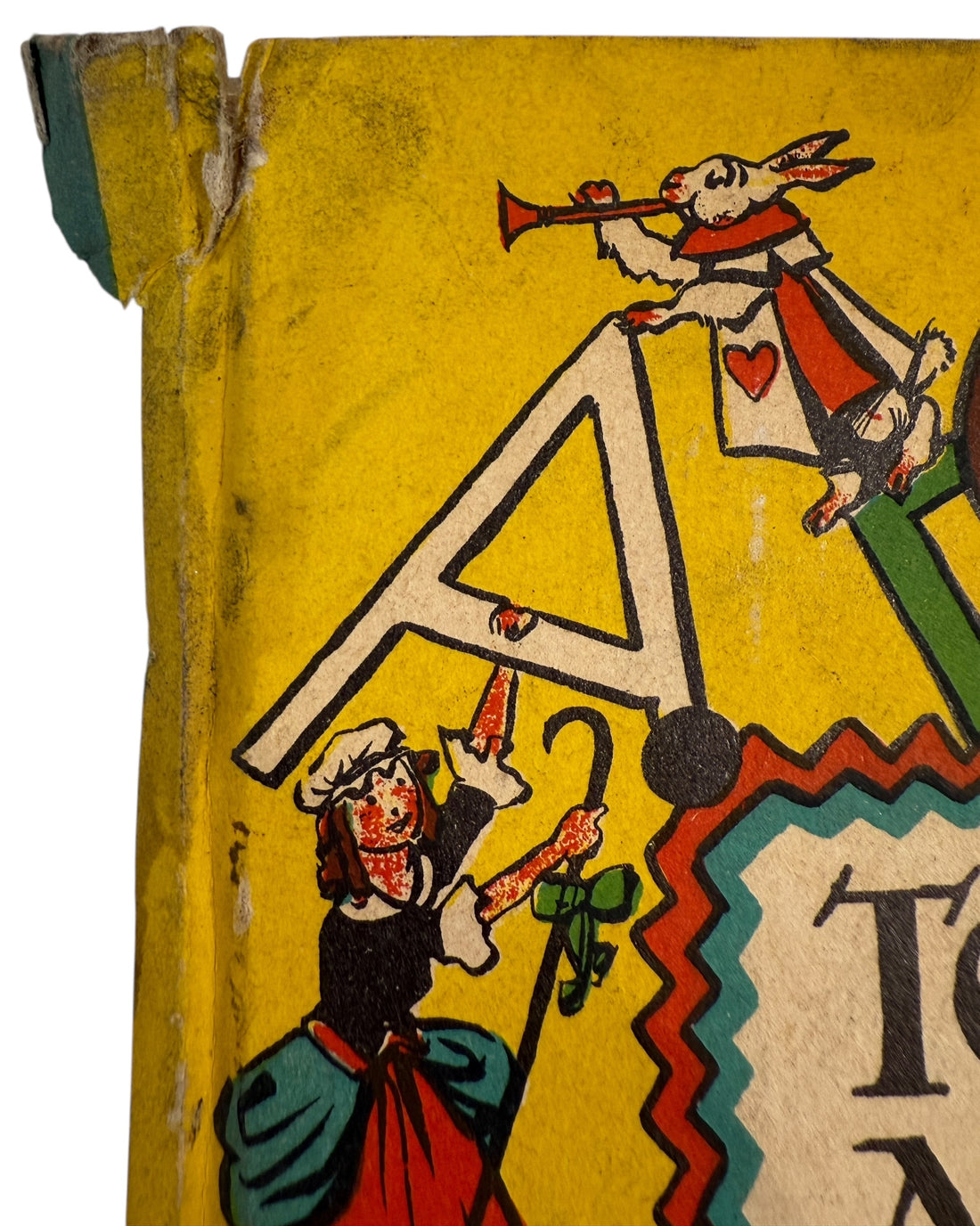 Tony Sarg, vintage children’s book, alphabet book, Macy’s parade artist, 1945 book, Greenberg publisher, mid-century kids book, collectible picture book, Americana puppetry, early illustration