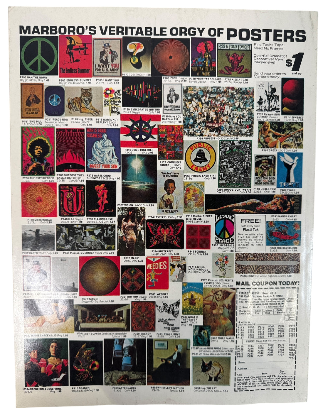 Evergreen Review April 1970 featuring Mister Freedom cover. Radical literature and counterculture film issue in VG condition. Collectible 1970 Evergreen magazine.