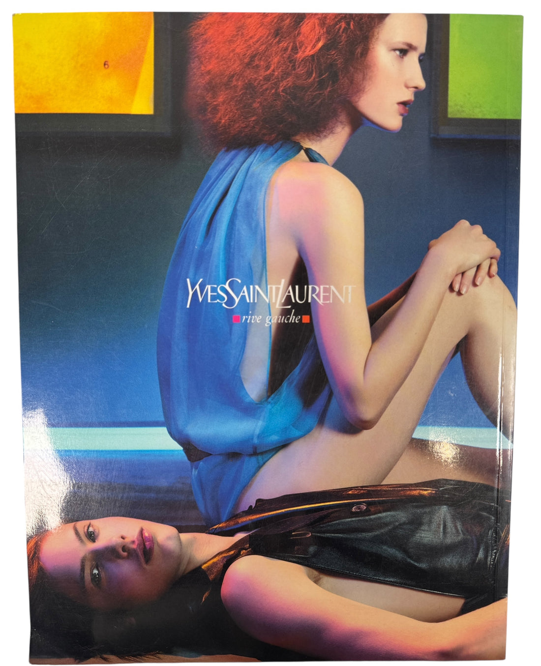 Picasso sculpture retrospective hors série catalog from 2000 Pompidou exhibition with YSL Rive Gauche back cover ad. Collectible for art and fashion archives.