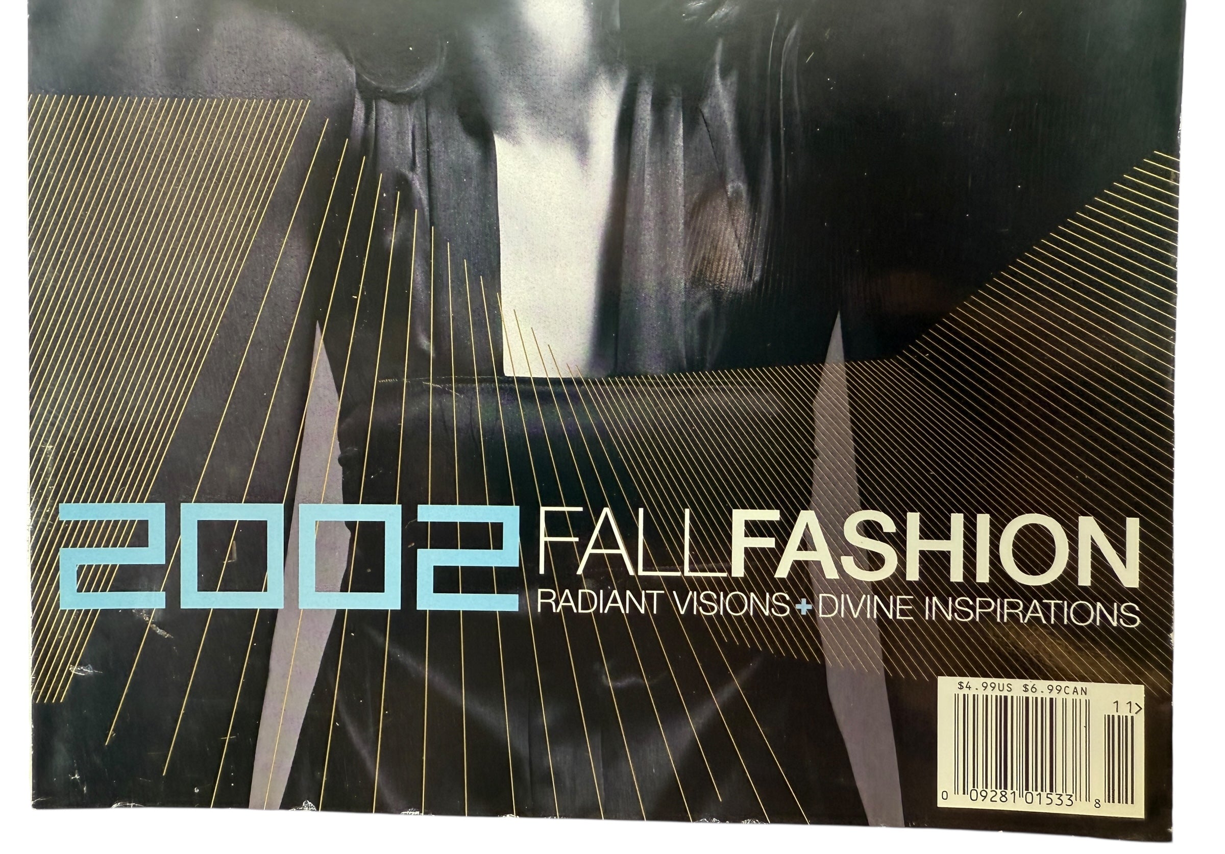 2002 Fall Fashion catalog cover with abstract design and text