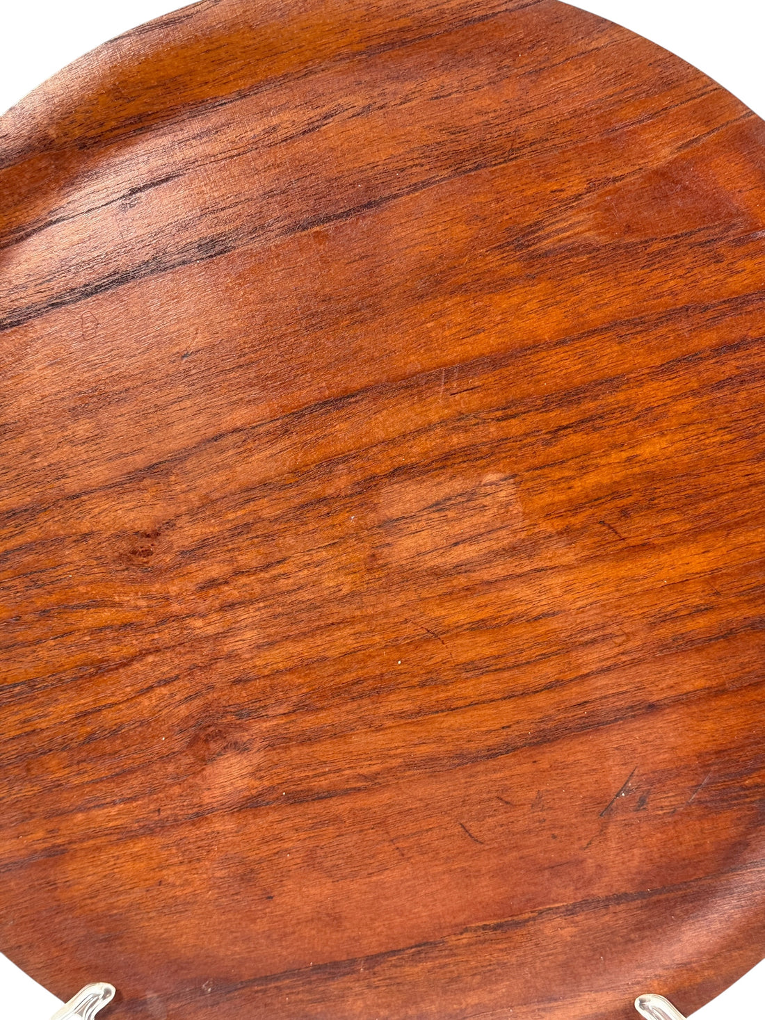 Close-up of a wooden surface with visible grain and texture