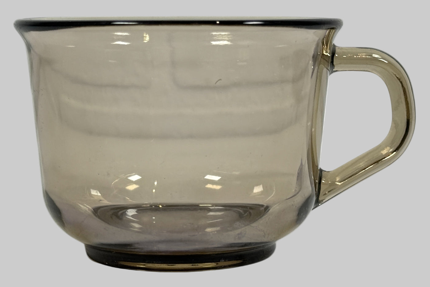 arcoroc france coffee cups Vintage Arcoroc France Smoked Glass Coffee Cups – Set of 4 – Éco-Dépôt  Montréal