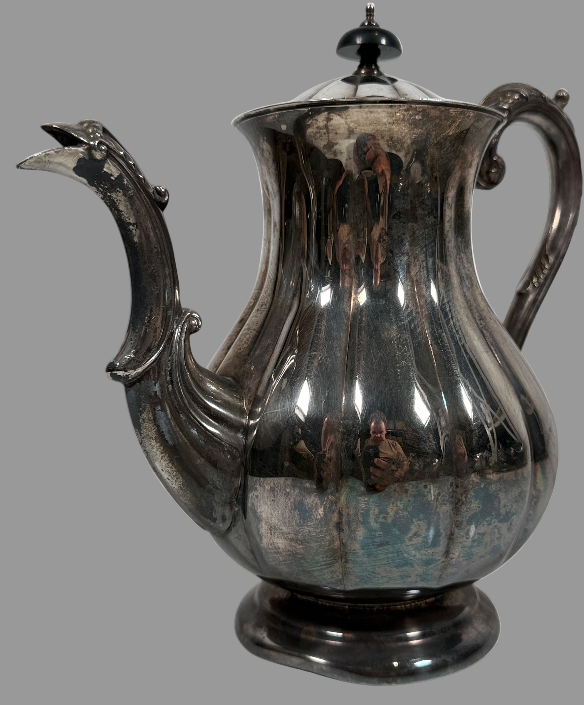 Marlboro Plate “Old English Reproduction” E.P. Copper Teapot #428 – Mid-Century Canada