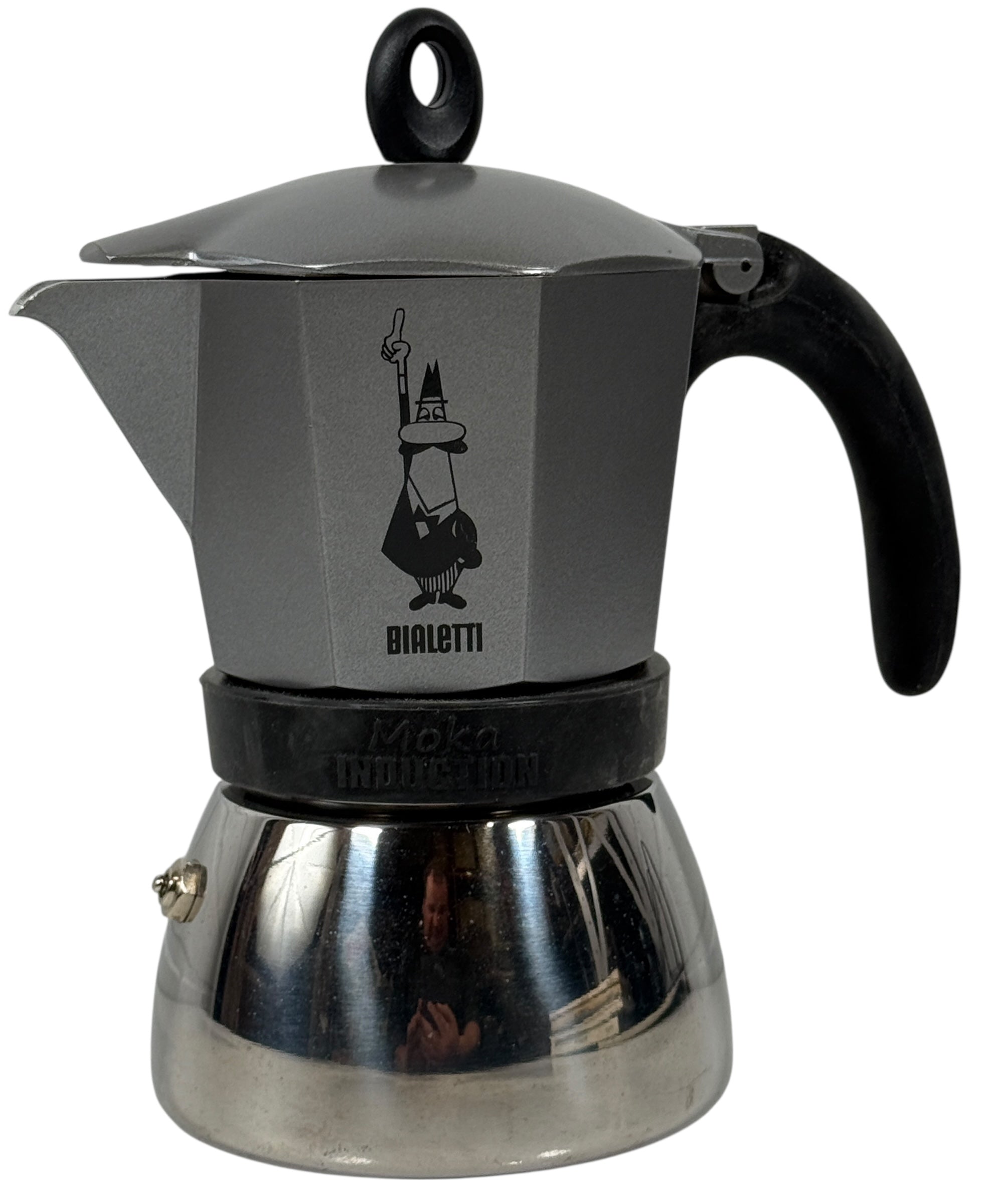 Bialetti Moka Induction 4-Cup Stovetop Espresso Maker – Stainless
